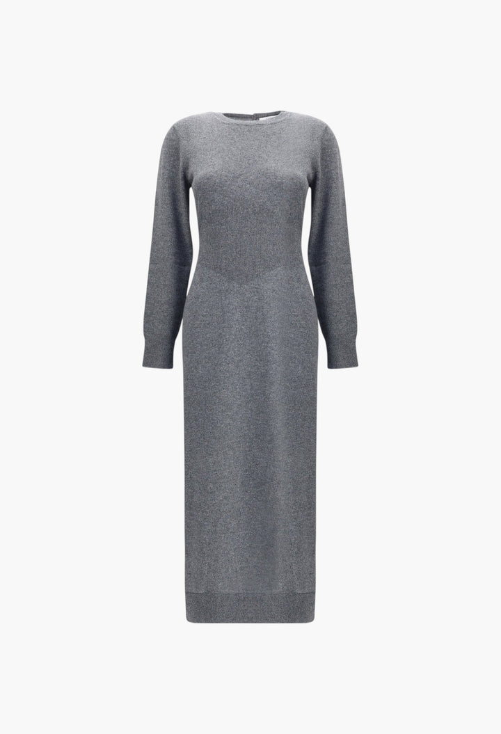 Long knit Dress - GLAM MODA