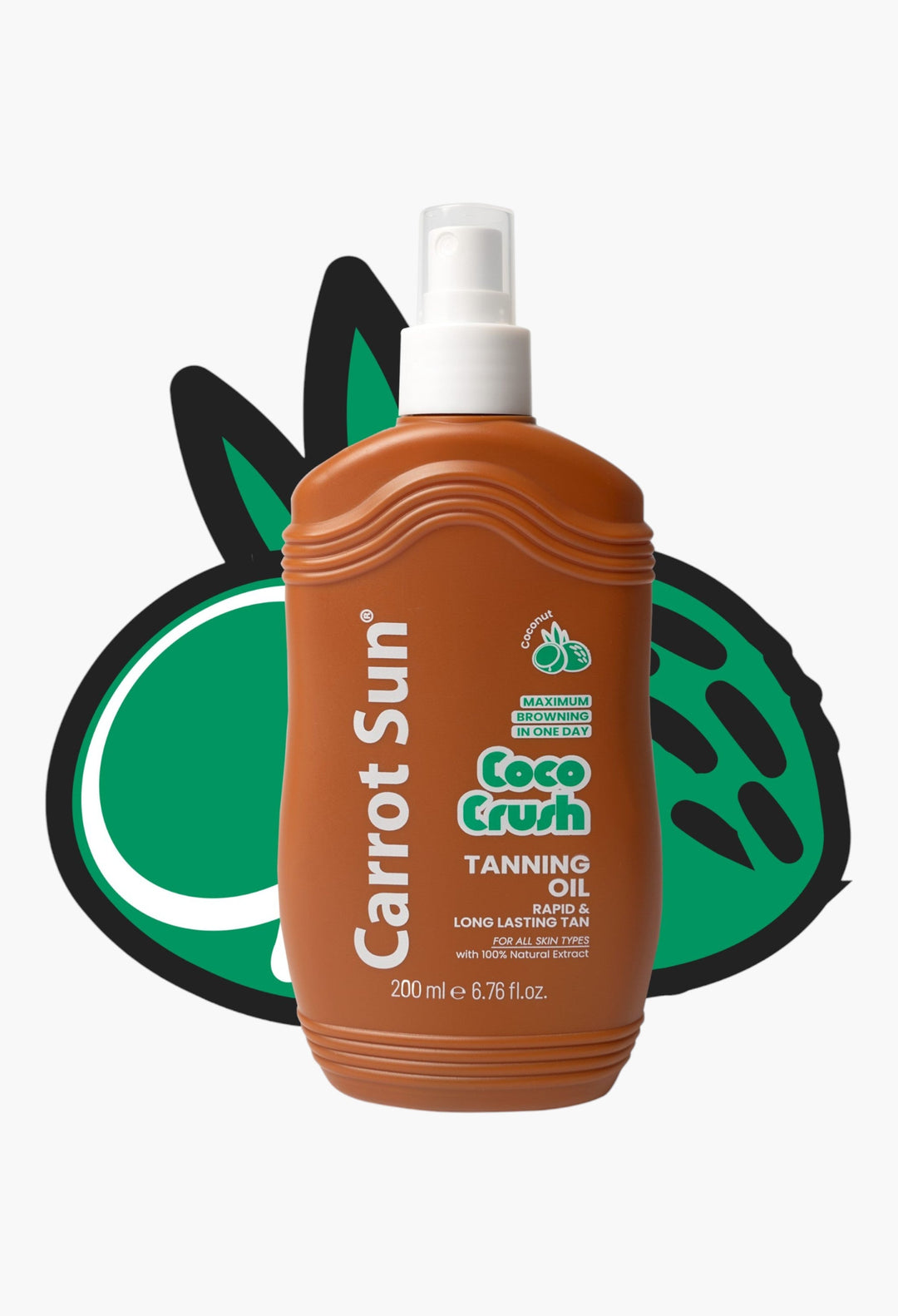 CocoCrush Smoothness- Coconut Tanning Spray - GLAM MODA