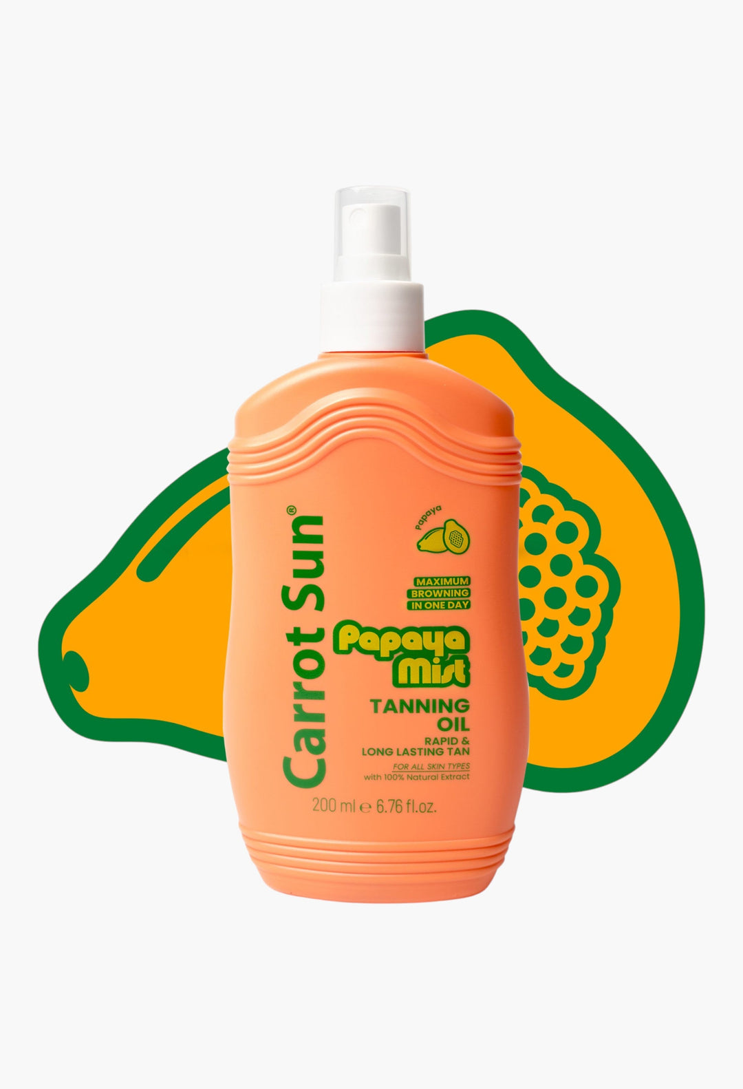 Papaya Mist Richness – Papaya Tanning Spray - GLAM MODA