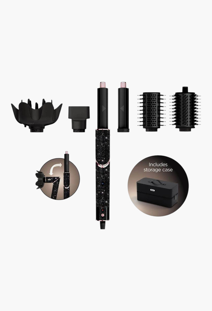 Limited Edition FlexStyle Sparkle Black Diamond 5-in-1 Air Styler - GLAM MODA