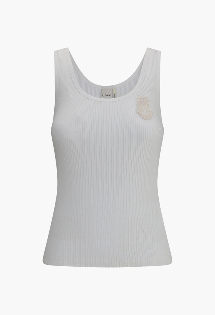 Ribbed Jersey Top - GLAM MODA