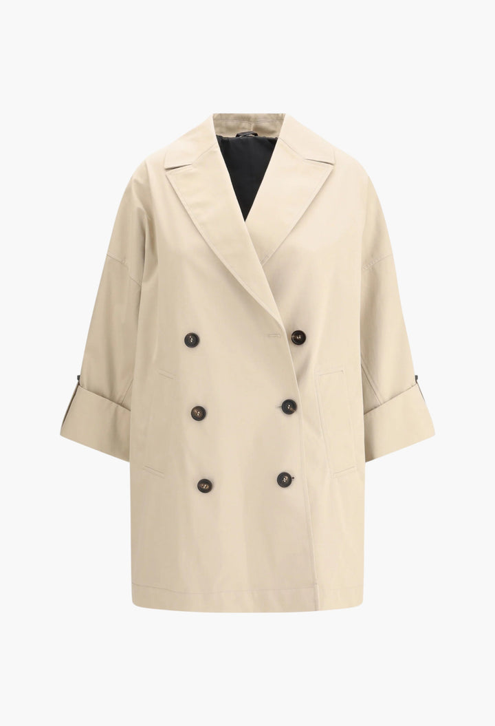 Midi Trench Coat - GLAM MODA