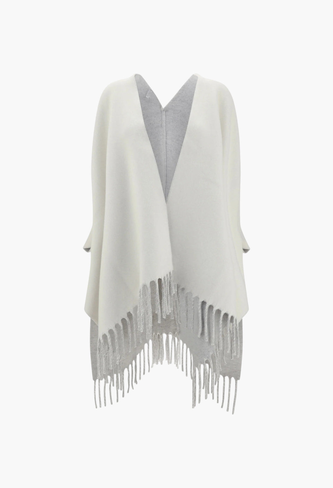 Cashmere And Wool Poncho - GLAM MODA