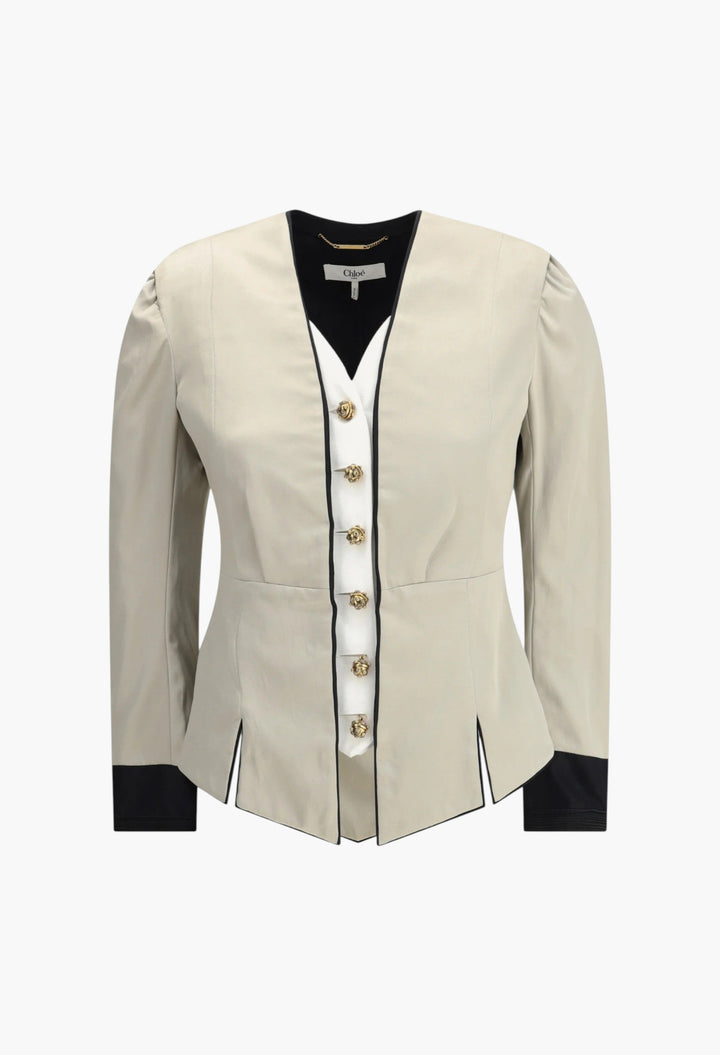 Tailored Silk Jacket