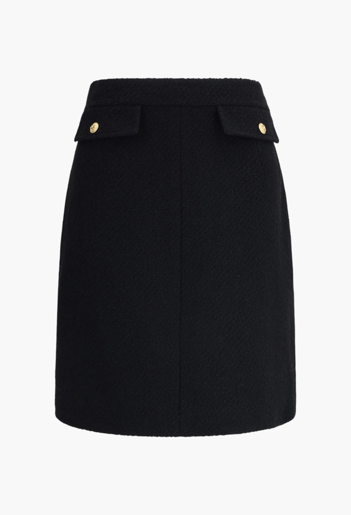 Bouclé wool midi Skirt