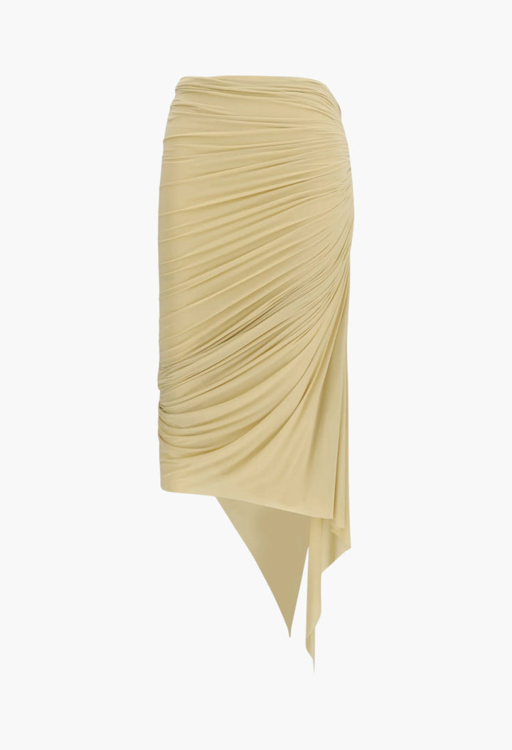 Draped Midi Skirt - GLAM MODA