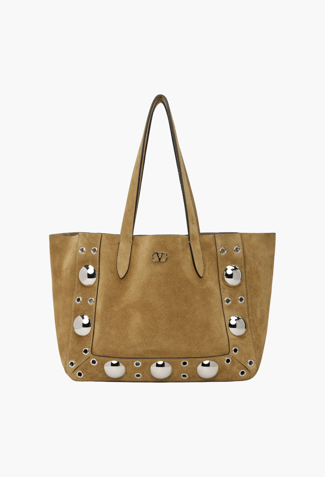 Tan Medium Nellcôte Suede Tote - GLAM MODA