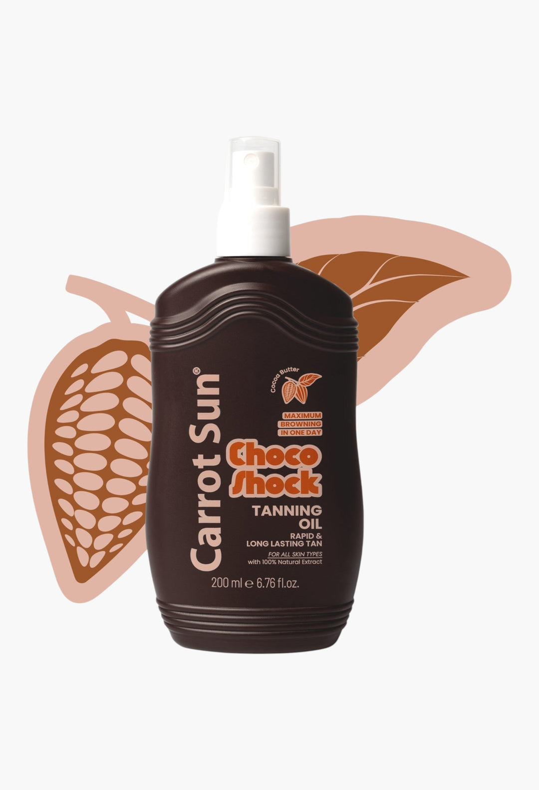 ChocoShock – Cocoa-Butter Tanning Spray - GLAM MODA