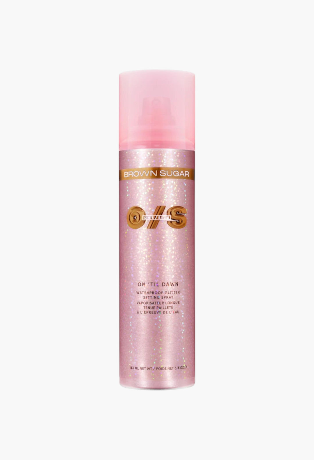 On 'Til Dawn Waterproof Glitter Setting Spray - Brown Sugar - GLAM MODA