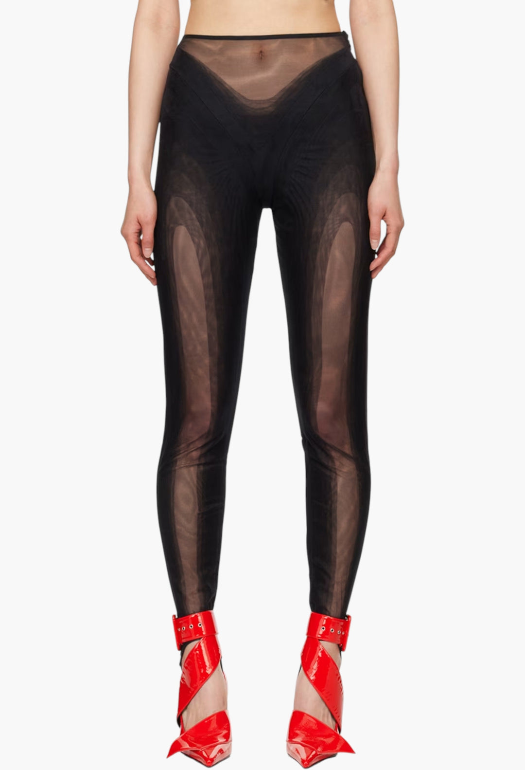 Black Illusion Leggings - GLAM MODA