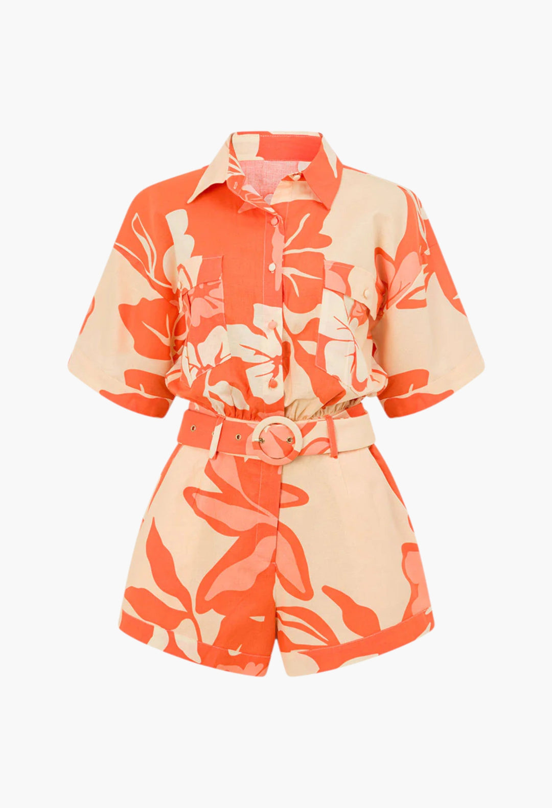 Nikita Playsuit - Sunset Botanica - GLAM MODA