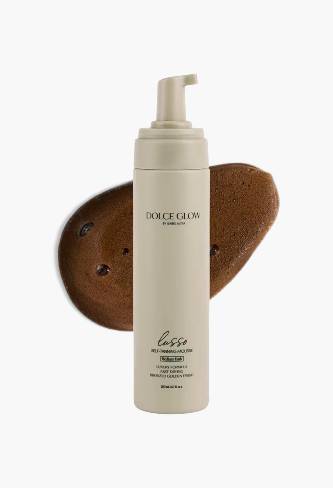 Lusso Self-Tanning Mousse In Medium To Dark - GLAM MODA