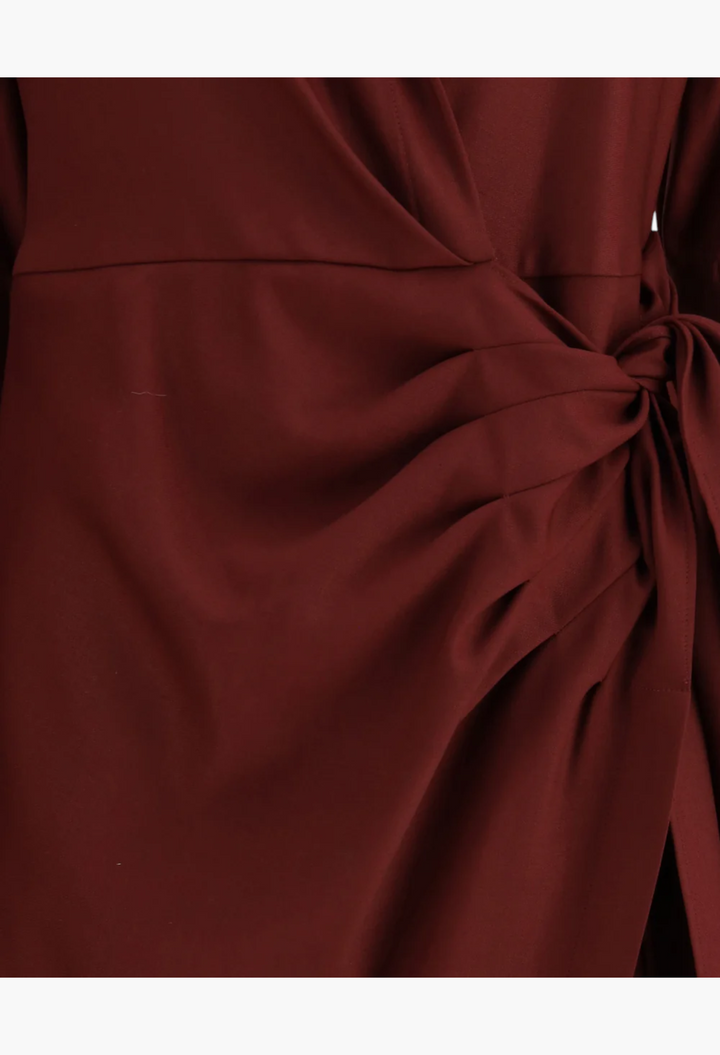 Como Dress in crêpe de chine - GLAM MODA
