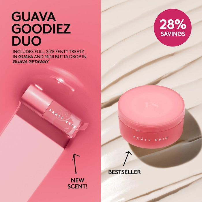 Guava Goodiez - Guava Lip + Mini Butta Drop Set - GLAM MODA
