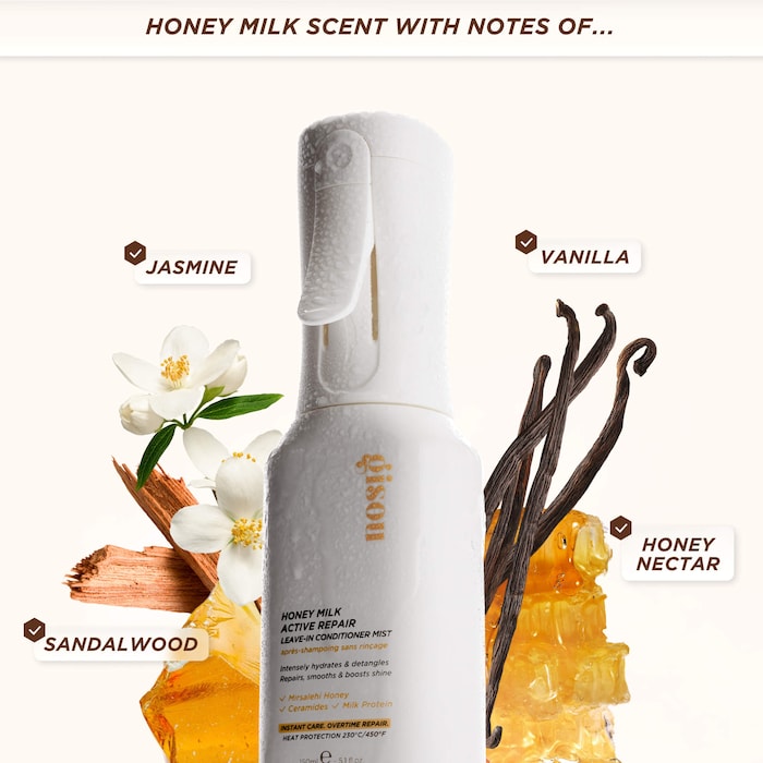 Honey Milk Active Repair Leave In Conditioner Mist - GLAM MODA
