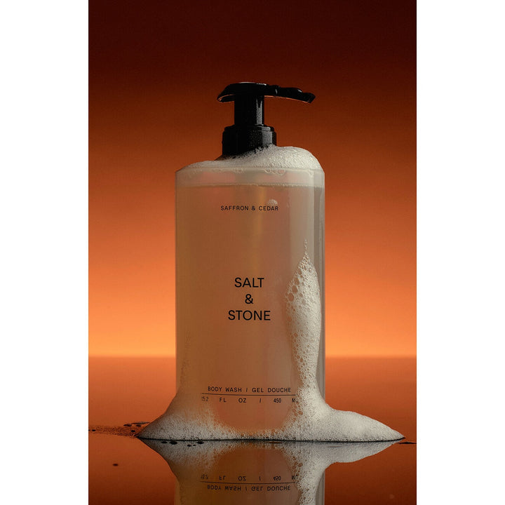 Saffron & Cedar Body Wash - GLAM MODA