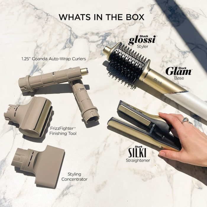 Shark Glam™ Ceramic & Powerful Air Styling & Drying System - GLAM MODA