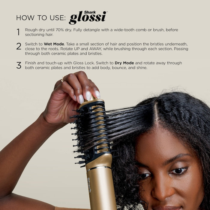 Shark Glam™ Ceramic & Powerful Air Styling & Drying System - GLAM MODA