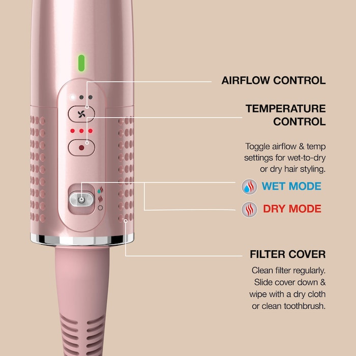 Shark Glossi™ 2-in-1 Hot Tool and Air Glosser - GLAM MODA
