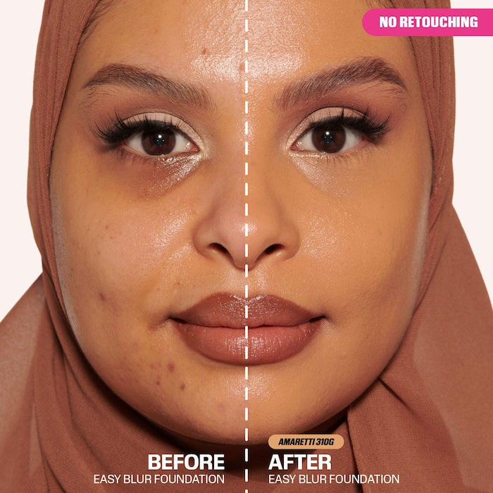 Easy Blur Natural Airbrush Foundation with Niacinamide - GLAM MODA