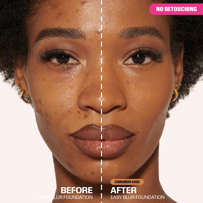 Easy Blur Natural Airbrush Foundation with Niacinamide - GLAM MODA