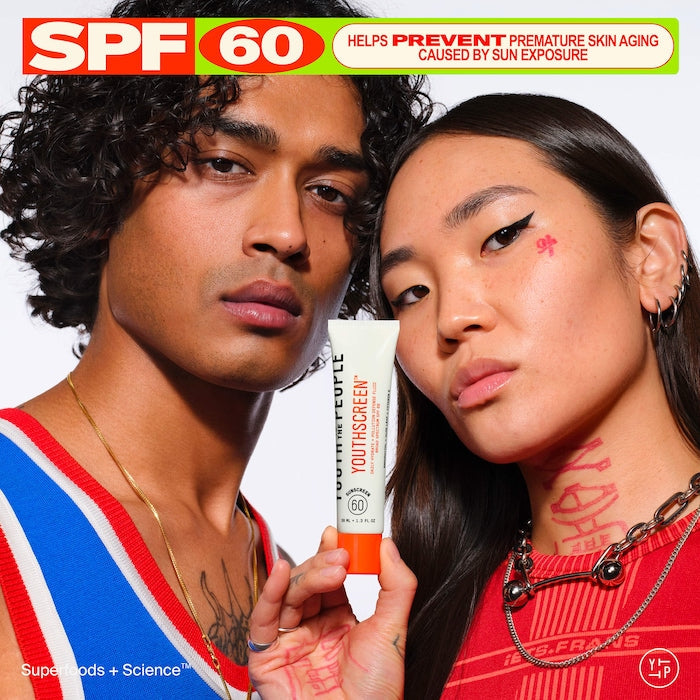 Youthscreen™ Daily Hydration + Pollution Defense Invisible Broad Spectrum Sunscreen SPF 60 - GLAM MODA