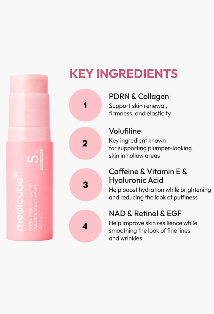 PDRN Pink Collagen Volume Multi Balm 10g - GLAM MODA