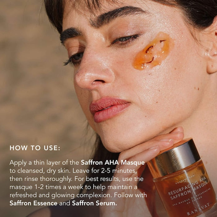 Resurfacing & Regenerative Masque With Fruit Ahas, Papaya Enzymes, And Saffron To Brighten And Smooth - GLAM MODA