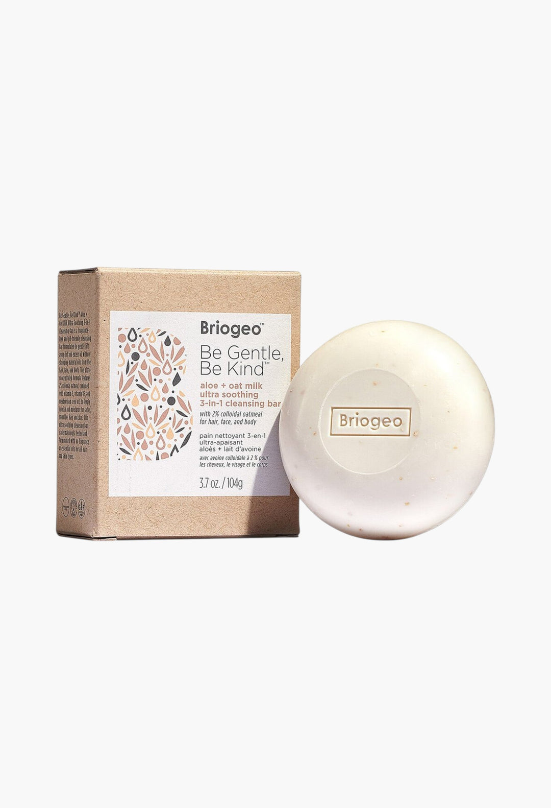 Be Gentle, Be Kind ™ - Aloe + Oat Milk Ultra Soothing 3-in-1 Cleansing Bar - GLAM MODA