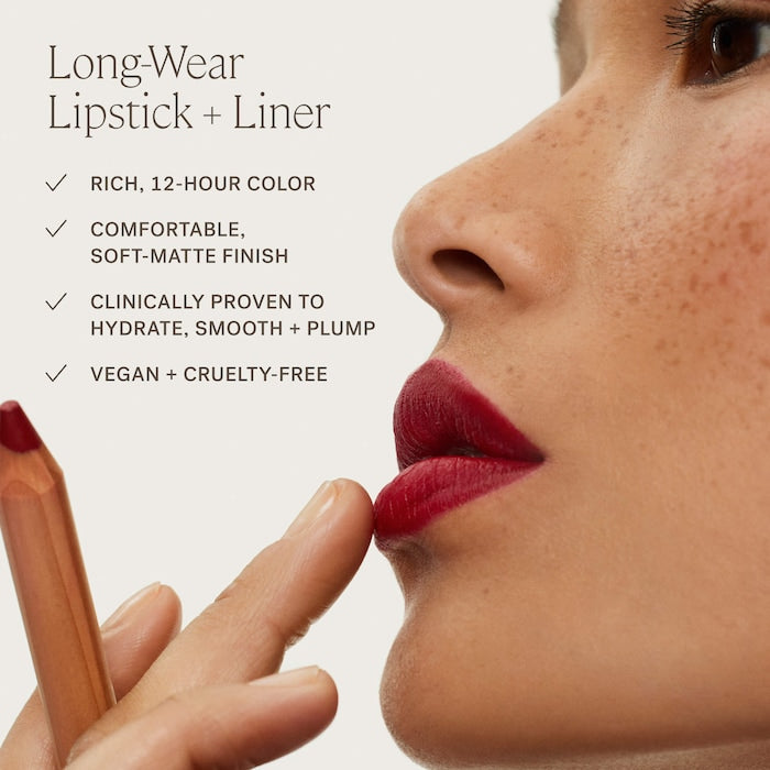 Lip Sketch Hydrating Lipstick + Lip Liner Crayon - GLAM MODA