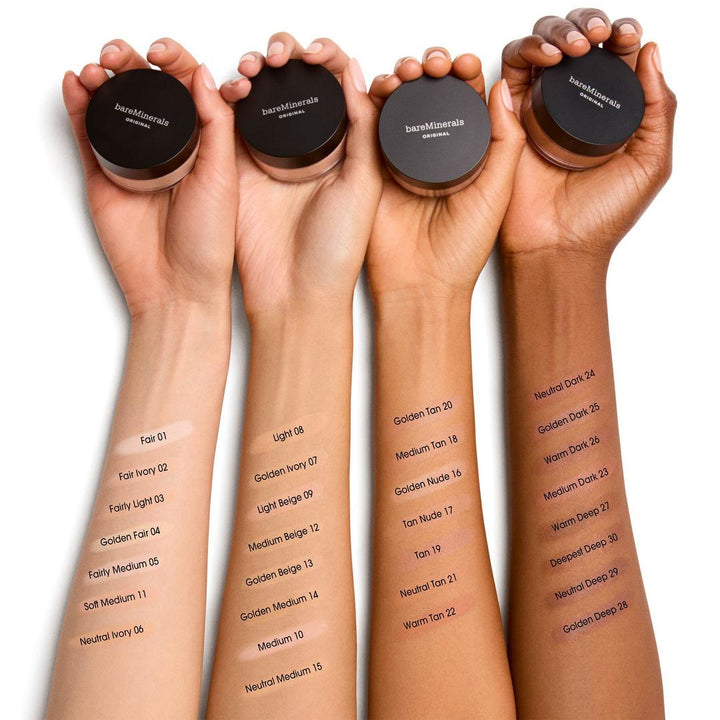 Original Loose Talc-Free Mineral Powder Foundation Spf 15 - GLAM MODA