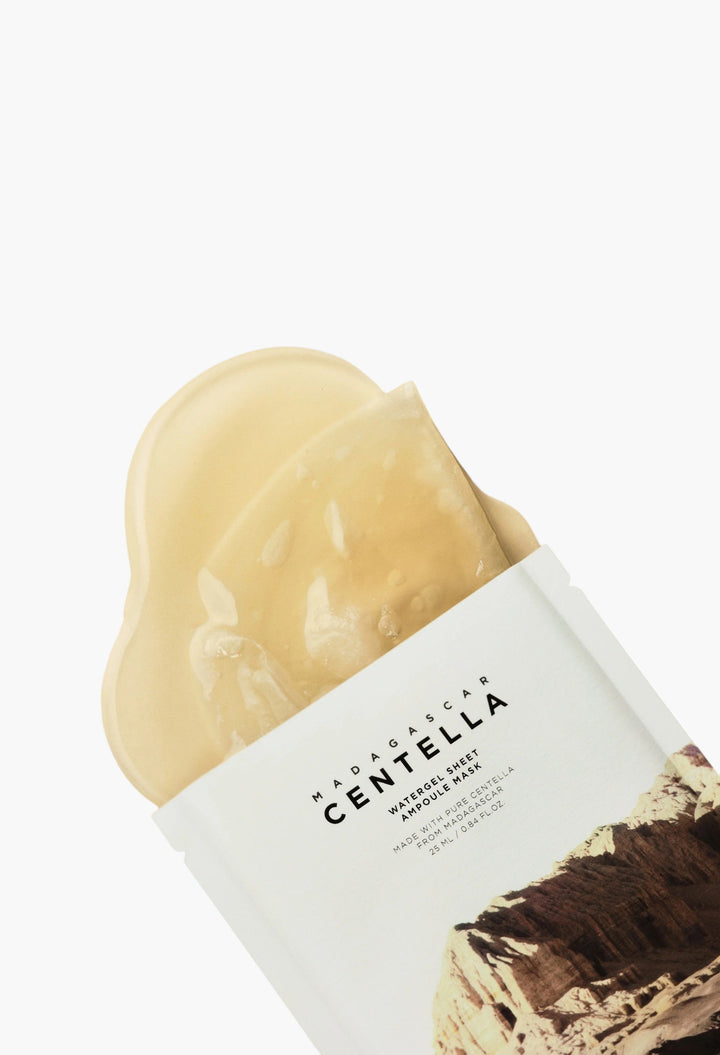 Madagascar Centella Watergel Sheet Ampoule Mask - GLAM MODA