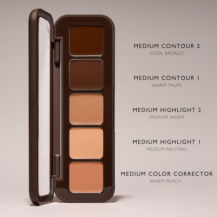 Underpainting Face Highlight & Contour Palette - GLAM MODA