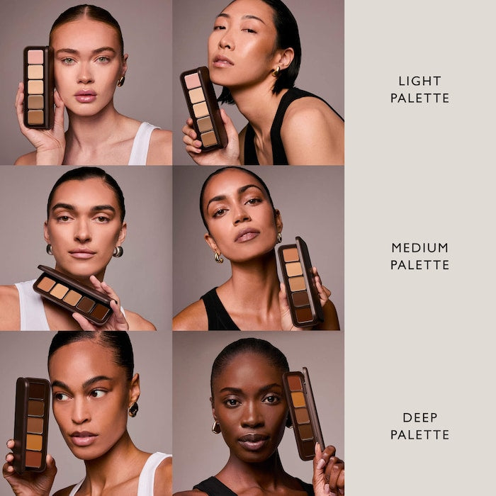Underpainting Face Highlight & Contour Palette - GLAM MODA