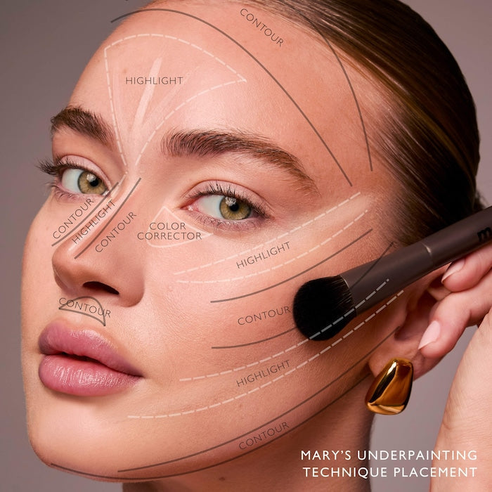 Underpainting Face Highlight & Contour Palette - GLAM MODA