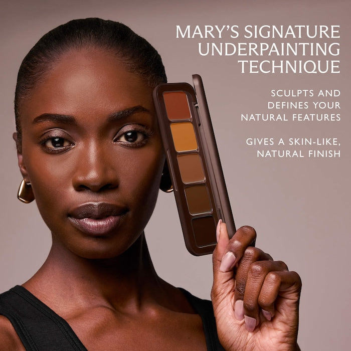 Underpainting Face Highlight & Contour Palette - GLAM MODA