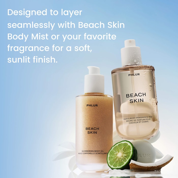 Beach Skin Shimmering Body Oil - GLAM MODA