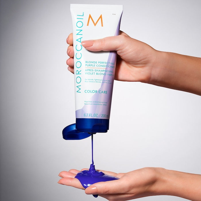 Blonde Perfecting Purple Conditioner with Argan Oil - GLAM MODA