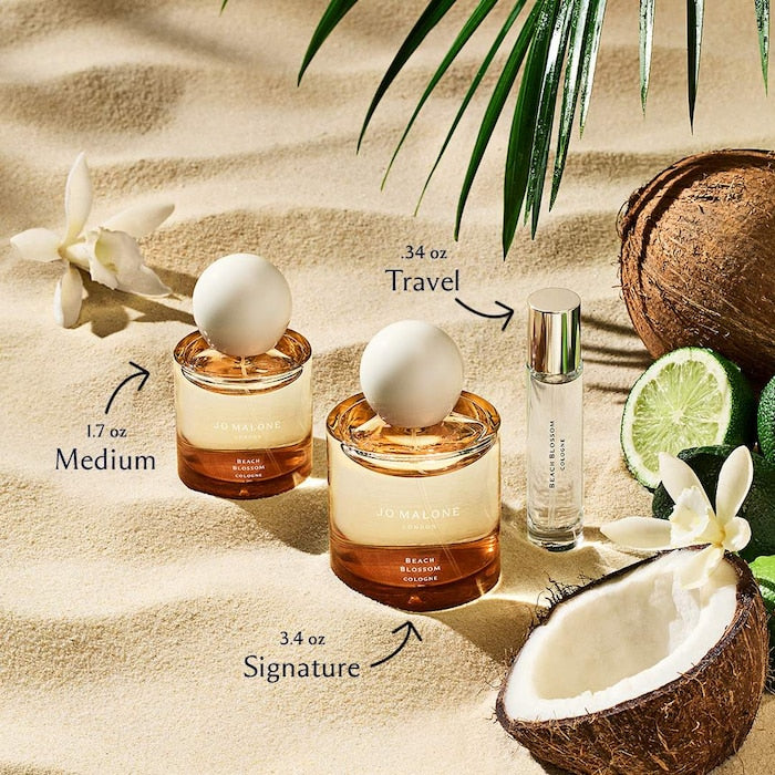 Beach Blossom Cologne with Coconut Water and Vanilla - GLAM MODA