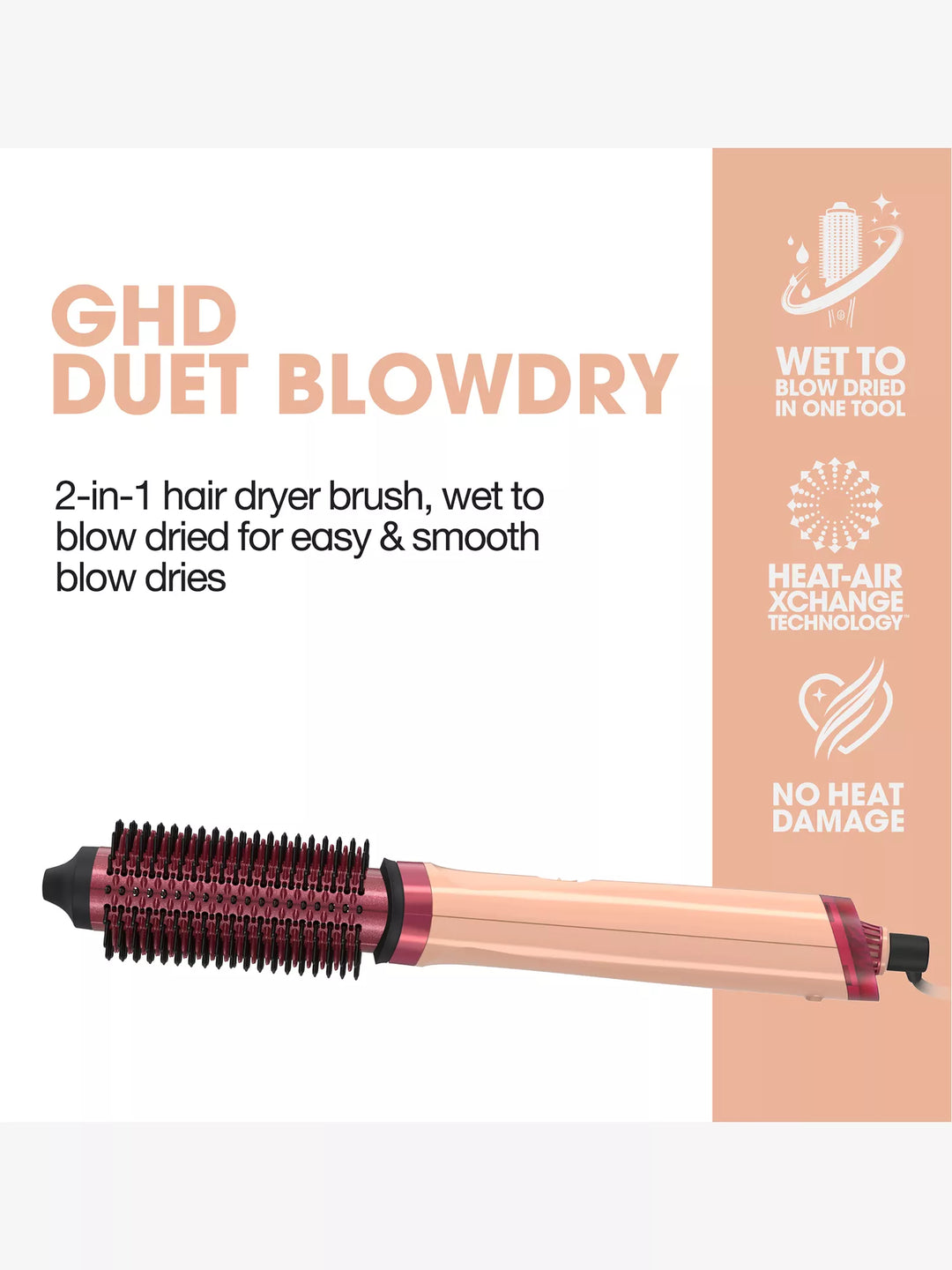 Duet Blowdry Limited-Edition Jelly Collection Hair Dryer Brush - GLAM MODA