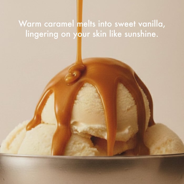 Sunlit Vanilla Eau de Parfum with Caramel Travel Spray - GLAM MODA