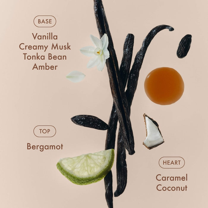 Sunlit Vanilla Eau de Parfum with Caramel Travel Spray - GLAM MODA