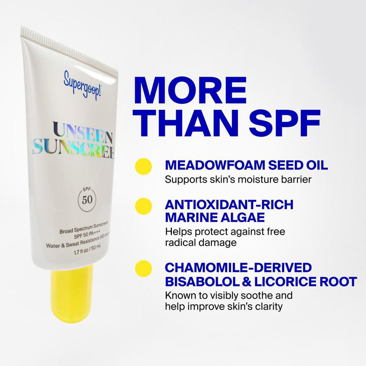 Unseen Sunscreen SPF 50 Invisible Sun Protection - GLAM MODA