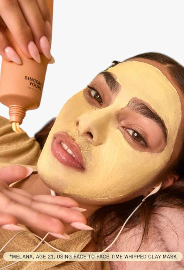 Face To Face Time Gentle Pore-Purifying Whipped Clay Mask - GLAM MODA