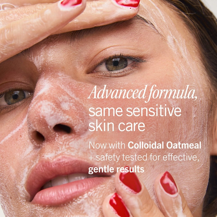 Ultra Gentle Pure Skin Cream-to-Foam Face Cleanser with Colloidal Oatmeal + Glycerin - GLAM MODA