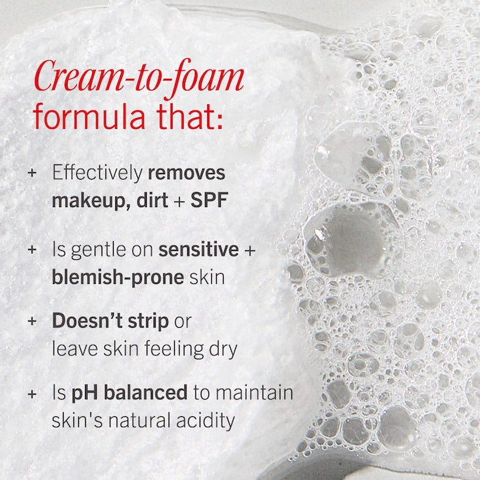 Ultra Gentle Pure Skin Cream-to-Foam Face Cleanser with Colloidal Oatmeal + Glycerin - GLAM MODA