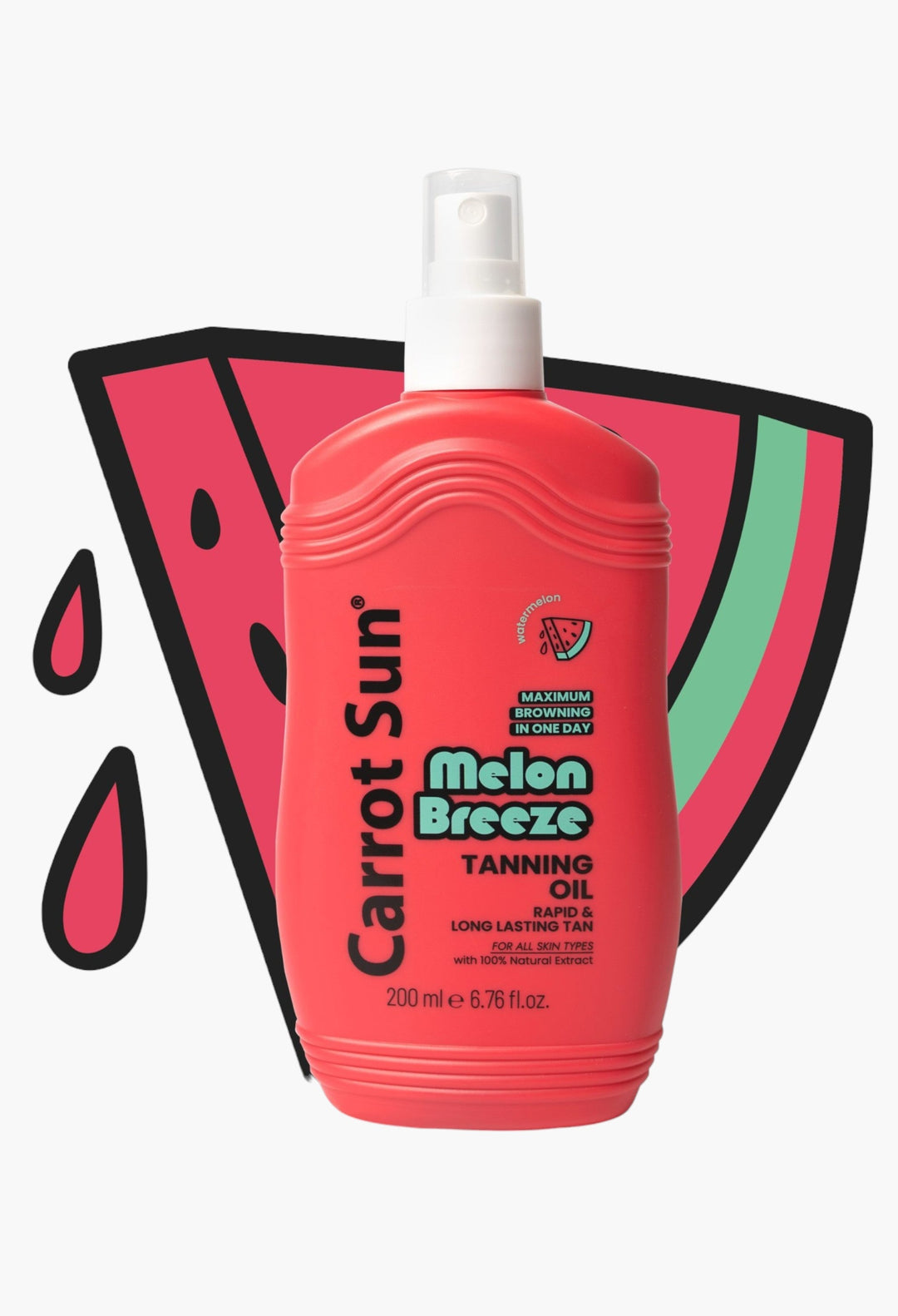 MelonBreeze – Watermelon Tanning Spray - GLAM MODA