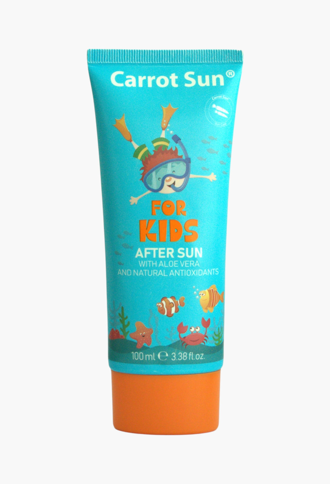 Kids Aftersun Carrot Sun – Face And Body Gel Cream For kids ( Soothes, Repairs, Moisturize ) - GLAM MODA
