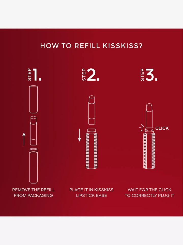 KissKiss Honey-Infused Intense Lipstick 1.85g - GLAM MODA