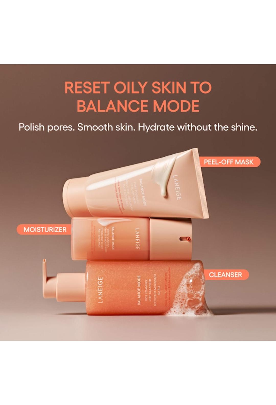 Balance Mode Shine Control & Pore-Minimizing Lightweight Moisturizer for Oily Skin
